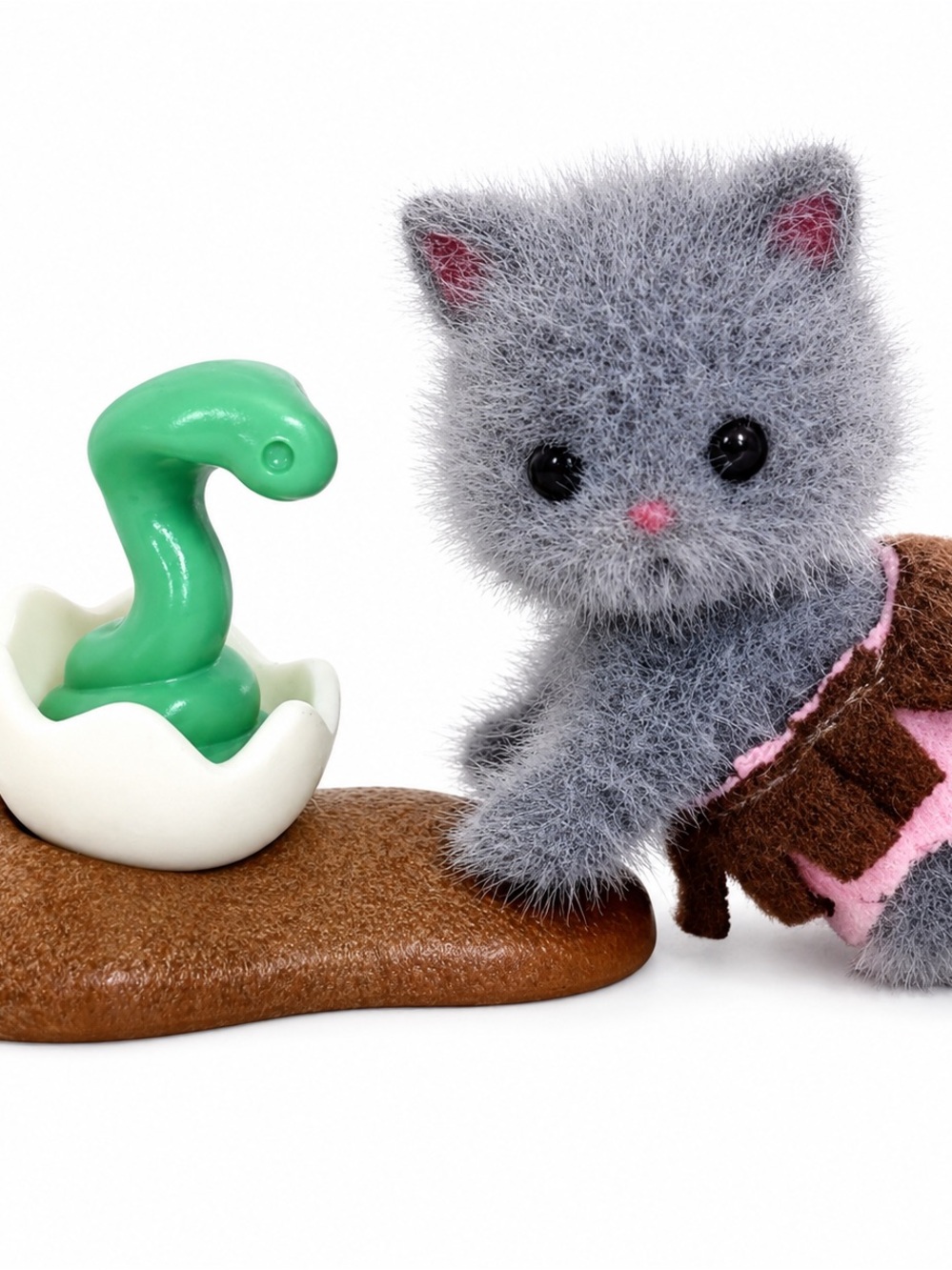 Sylvanian Families / Calico Critters Baby Adventure Series Grey Persian Cat Baby